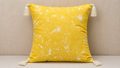 Sunshine Floral Tassel Cushion